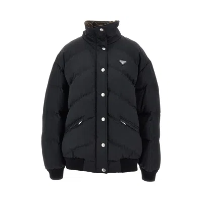 PRADA COMPACT POPLIN DOWN JACKET