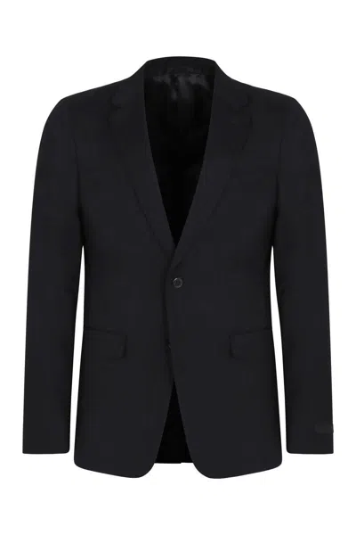 Prada Complete Two Pieces In Wool In Black