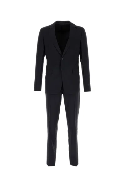 PRADA COMPLETO IN MISTO LANA BLU NOTTE  UOMO