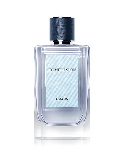 Prada Compulsion Eau De Parfum 3.3 Oz. In Blue