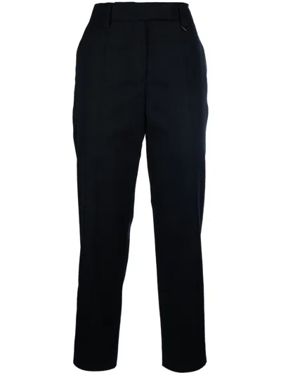 Prada Concealed Fastening Trousers In Black