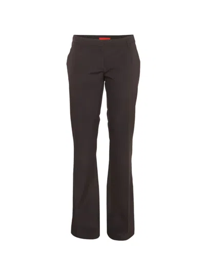 Pre-owned Prada Concealed-fastening Tailored Trousers In Blue