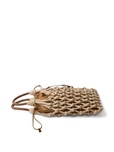 Prada Contenitori In Brown