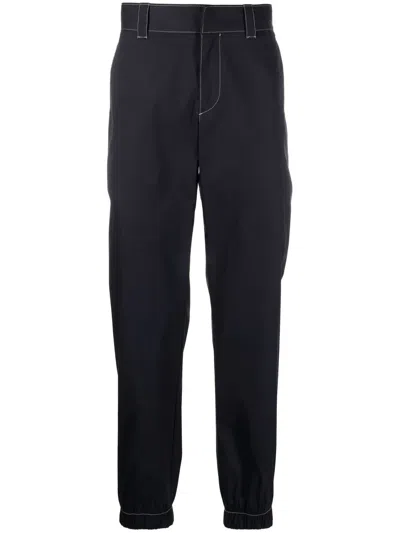 Prada Tailored Trousers In Blue