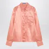 Prada Coral-coloured Shirt In Blend In Multi