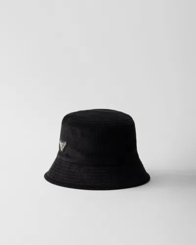 PRADA FISCHERHUT AUS CORD