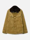 Prada Corduroy Jacket In Yellow