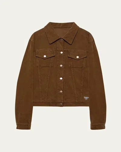 PRADA CORDUROY OLD JACKET