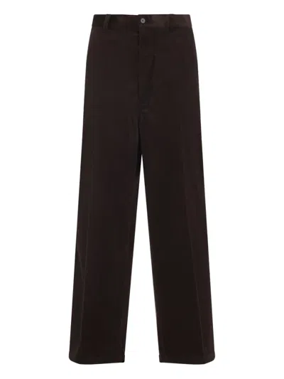 Prada Re-nylon Straight-leg Pants In Black