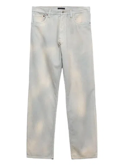 Prada Corduroy Pants In Blue