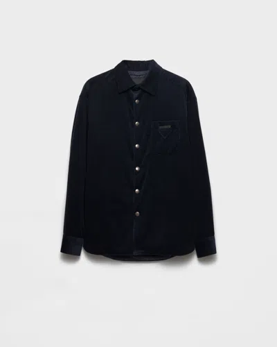 PRADA CORDUROY SHIRT
