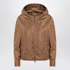 Prada Cork-coloured Jacket In Re-nylon