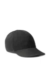 Prada Re-nylon Baseball Cap In Black