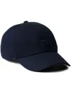 Prada Drill Baseball Cap In Blue