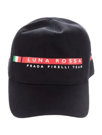 Pre-owned Prada Cotton Baseball Hat In Multi