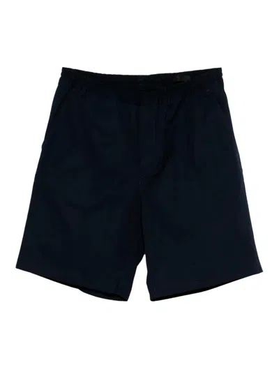 Prada Cotton Bermudas In Neutral