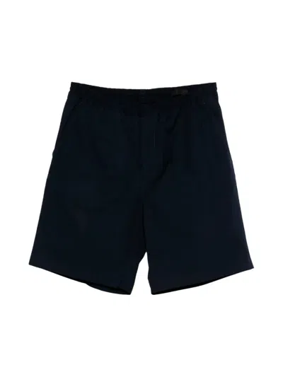 Prada Cotton Bermudas In Blue
