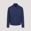 Prada Mens Blue Technical Cotton-blend Blouson Jacket In Blue