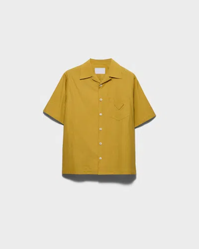 PRADA COTTON BOWLING SHIRT