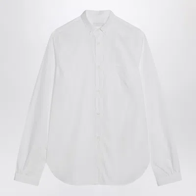 Prada Cotton Button-up Shirt In White