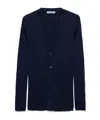 Prada Strickjacke Aus Baumwolle In Navy Blue