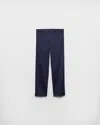 Prada Cotton Chino Pants In Blue