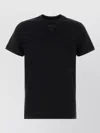 Prada Black Crew Neck T-shirt In Black
