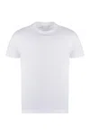 Prada Mens White Slim-fit Crew-neck Cotton T-shirts Pack Of Three Xxl