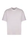 Prada Cotton Crew-neck T-shirt In White