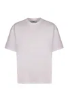 Prada Cotton Crew-neck T-shirt In White