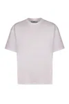 Prada Cotton Crew-neck T-shirt In White
