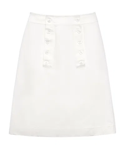 PRADA COTTON GABARDINE SKIRT