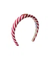 Prada Headband Aus Baumwolle In Red