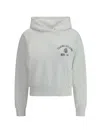 Prada Women Cotton Hoodie In Bianco
