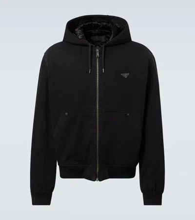PRADA COTTON HOODIE