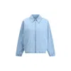 Prada Cotton Jacket In Blue