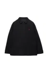 Prada Cotton Jacket In Black