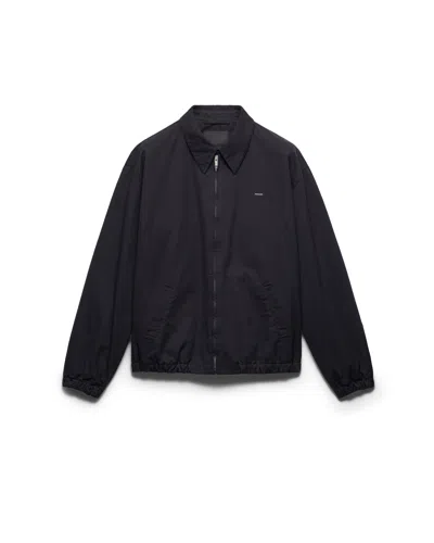 Prada Cotton Jacket In Black