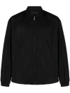 Prada Cotton Blouson Jacket In Black  