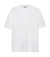 Prada Cotton Jersey Oversized T-shirt In White