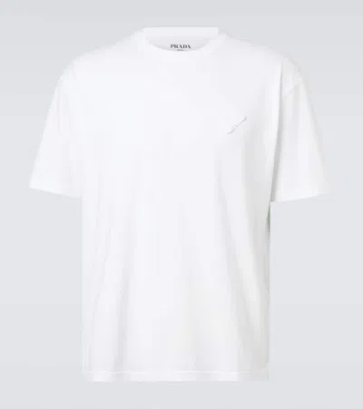 PRADA COTTON JERSEY T-SHIRT