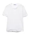 Prada Cotton Jersey T-shirt In White