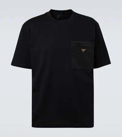 PRADA COTTON JERSEY T-SHIRT