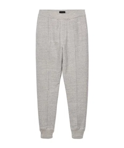 Prada Cotton Joggers In Gray