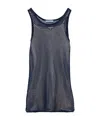 Prada Minikleid Aus Baumwolle In Navy Blue