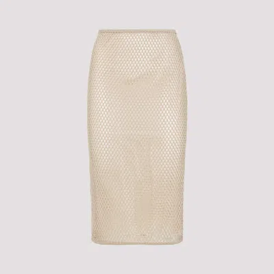 PRADA COTTON MIDI SKIRT