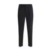 Prada Cotton Pants In Black