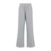 Prada Womens Grey Wide-leg Cotton-fleece Jogging Bottoms Xs In Multi