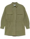 Prada Cotton Jacket In Green