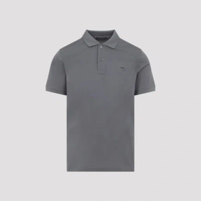 Prada Cotton Polo L In Multi